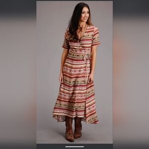 Stetson Multicolor Striped Fabric